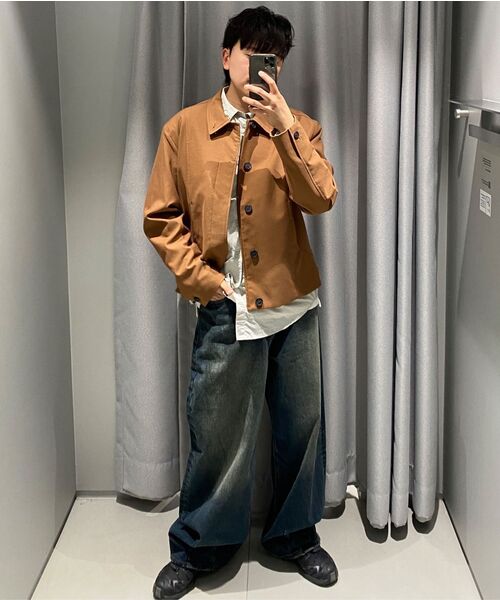 MUSINSA STANDARD（ムシンサスタンダード）の「リラックスドナイロンクリーズシャツ [ダスティクリーム]（シャツ/ブラウス・メンズ・その他・MEDIUM/LARGE/X-LARGE/XX-LARGE）」の7枚目の写真