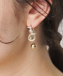 Soierie | 【別注】＜Soierie＞Tribal barbell ピアス(ピアス（両耳用）)