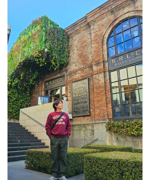 OUTSTANDING(アウトスタンディング)の「V.S.C SWEAT(VERMONT)_WINE(スウェット・レディース・その他・SMALL/MEDIUM/LARGE/X-SMALL)」の11枚目の写真