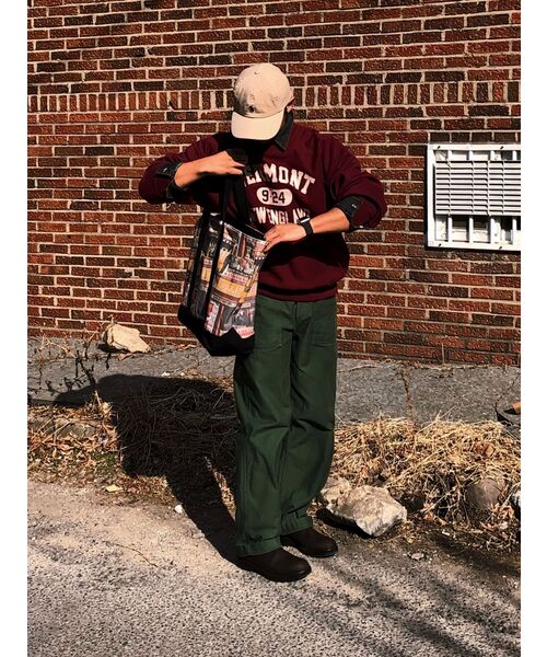 OUTSTANDING(アウトスタンディング)の「V.S.C SWEAT(VERMONT)_WINE(スウェット・レディース・その他・SMALL/MEDIUM/LARGE/X-SMALL)」の12枚目の写真