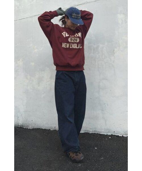 OUTSTANDING(アウトスタンディング)の「V.S.C SWEAT(VERMONT)_WINE(スウェット・レディース・その他・SMALL/MEDIUM/LARGE/X-SMALL)」の15枚目の写真