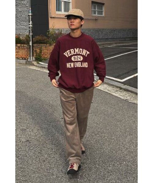 OUTSTANDING(アウトスタンディング)の「V.S.C SWEAT(VERMONT)_WINE(スウェット・レディース・その他・SMALL/MEDIUM/LARGE/X-SMALL)」の17枚目の写真