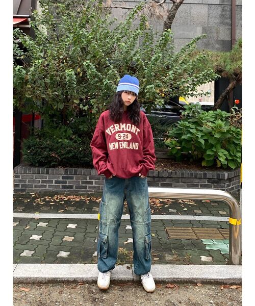 OUTSTANDING(アウトスタンディング)の「V.S.C SWEAT(VERMONT)_WINE(スウェット・レディース・その他・SMALL/MEDIUM/LARGE/X-SMALL)」の18枚目の写真