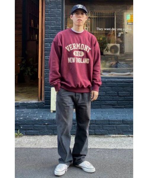 OUTSTANDING(アウトスタンディング)の「V.S.C SWEAT(VERMONT)_WINE(スウェット・レディース・その他・SMALL/MEDIUM/LARGE/X-SMALL)」の19枚目の写真