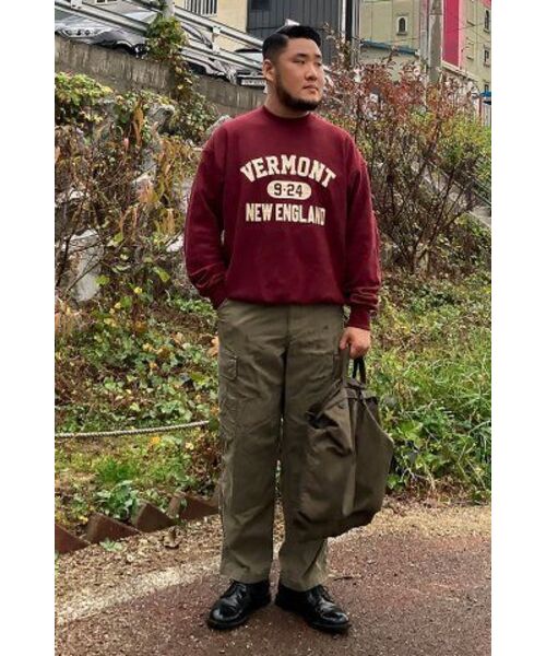 OUTSTANDING(アウトスタンディング)の「V.S.C SWEAT(VERMONT)_WINE(スウェット・レディース・その他・SMALL/MEDIUM/LARGE/X-SMALL)」の21枚目の写真