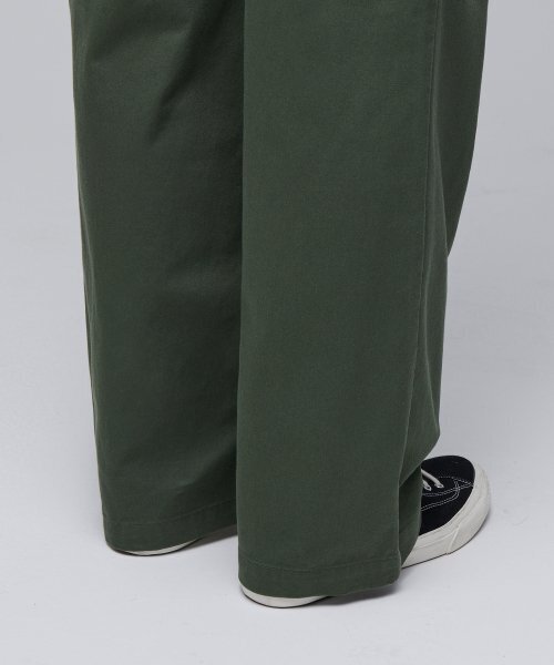 MUSINSA STANDARD（ムシンサスタンダード）の「ワンタックワイドカーゴパンツ [セージグリーン]（その他パンツ・メンズ・その他・40/38/42/36/34/32/30/31/33/26/27/28/29）」の11枚目の写真