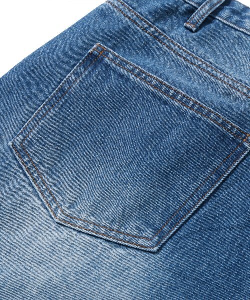 TRILLION(トリリオン)の「パラシュートカーゴリベットデニムパンツ (ミドルブルー)(デニムパンツ・レディース・その他・X-LARGE/SMALL/MEDIUM/LARGE)」の11枚目の写真