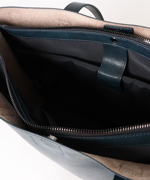 UNION STATION（ユニオンステーション）の「fulcro別注トートバッグ（トートバッグ・メンズ・ネイビー/ブラウン/ブラック・7）」の12枚目の写真