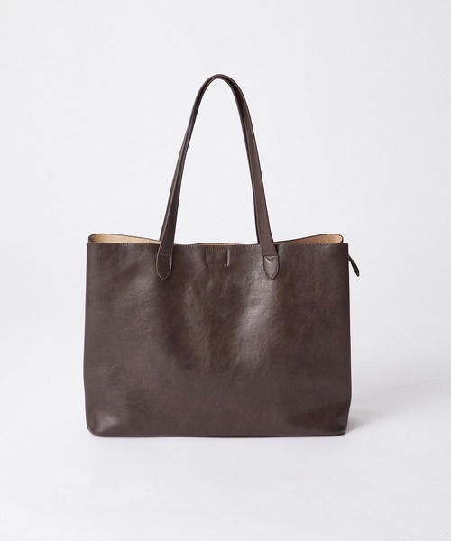 UNION STATION(ユニオンステーション)の「fulcro別注トートバッグ(トートバッグ・メンズ・ネイビー/ブラウン/ブラック・7)」の16枚目の写真