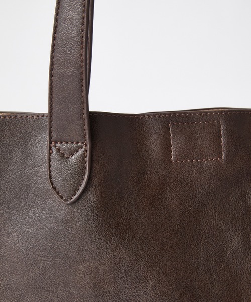 UNION STATION(ユニオンステーション)の「fulcro別注トートバッグ(トートバッグ・メンズ・ネイビー/ブラウン/ブラック・7)」の20枚目の写真