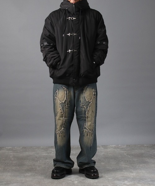 NYS】ファイヤーマンバックル N-2B フライトジャケット ブルゾン