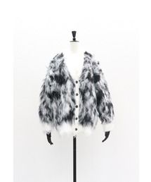 VERSEAU（ヴェルソー）の「【 VERSEAU / ヴェルソー 】  フラッフィーハウンドカーディガン　 23720802　JON（ニット/セーター）」