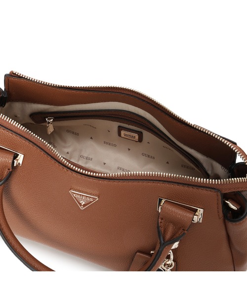 EVIE Triple Compartment Satchel ハンドバッグ | GUESS(ゲス) JAPAN