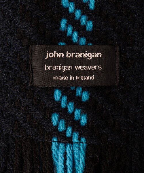John branigan（ジョンブラニガン）の「【John Branigan/ジョン・ブラニガン】別注ニットロングマフラー18（マフラー・メンズ・ブラウン系その他/ブラック系その他/ブルー系その他・FREE）」の5枚目の写真
