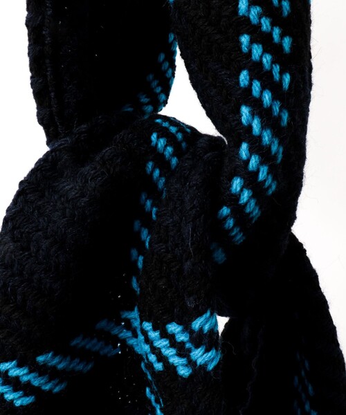 John branigan（ジョンブラニガン）の「【John Branigan/ジョン・ブラニガン】別注ニットロングマフラー18（マフラー・メンズ・ブラウン系その他/ブラック系その他/ブルー系その他・FREE）」の13枚目の写真