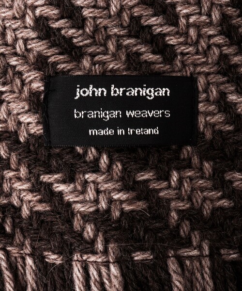 John branigan（ジョンブラニガン）の「【John Branigan/ジョン・ブラニガン】別注ニットロングマフラー18（マフラー・メンズ・ブラウン系その他/ブラック系その他/ブルー系その他・FREE）」の16枚目の写真