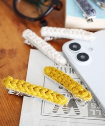 ニット2SETヘアクリップ