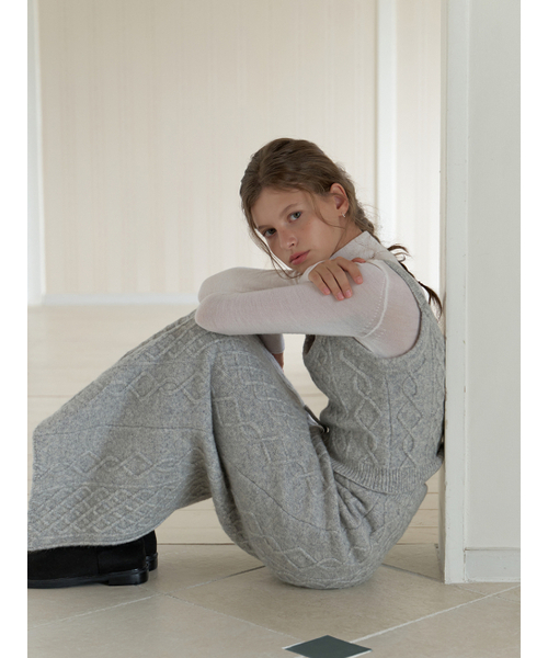 RE_L(リエル)の「Violet knit skirt (melange gray)(スカート・レディース・その他・SMALL/MEDIUM)」の5枚目の写真