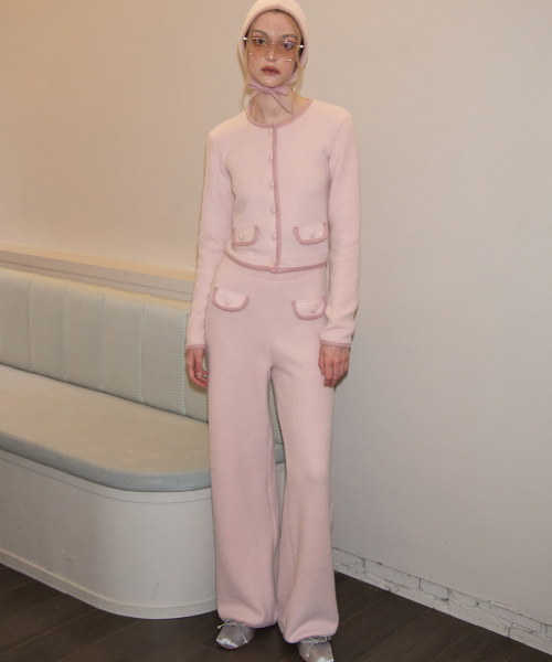 SALON DE YOHN(サロンドヨーン)の「Cozy Knit Pants_ Pink(その他パンツ・レディース・その他・SMALL/MEDIUM)」の2枚目の写真