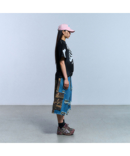 SCHISM INDUCING(スキズムインデューシング)の「RIB CAGE T SHIRT_BLACK(Tシャツ/カットソー・レディース・その他・MEDIUM/LARGE)」の12枚目の写真