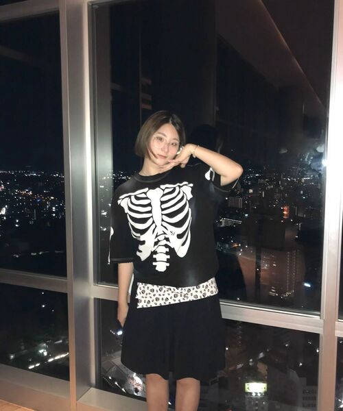 SCHISM INDUCING(スキズムインデューシング)の「RIB CAGE T SHIRT_BLACK(Tシャツ/カットソー・レディース・その他・MEDIUM/LARGE)」の20枚目の写真