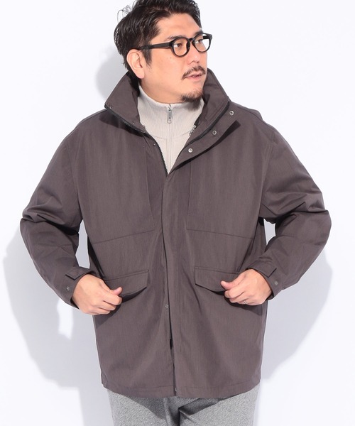 B&T CLUB(ビーティークラブ)の「B&T CLUB (ビーアンドティークラブ) EVOL-TEX 3WAY 中綿ベストライナー フード収納 フルジップ ジャケット(ダウンジャケット/コート・メンズ・ブラック/ダークグレー・X1(3L~4L)/X2(4L~5L)/X3(6L~7L))」の16枚目の写真