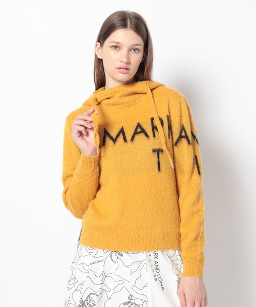 MARK & LONA（マークアンドロナ）の「Lexa Mohair Knit Hoodie | WOMEN（ニット/セーター・レディース・グレー/マスタード・36）」の13枚目の写真