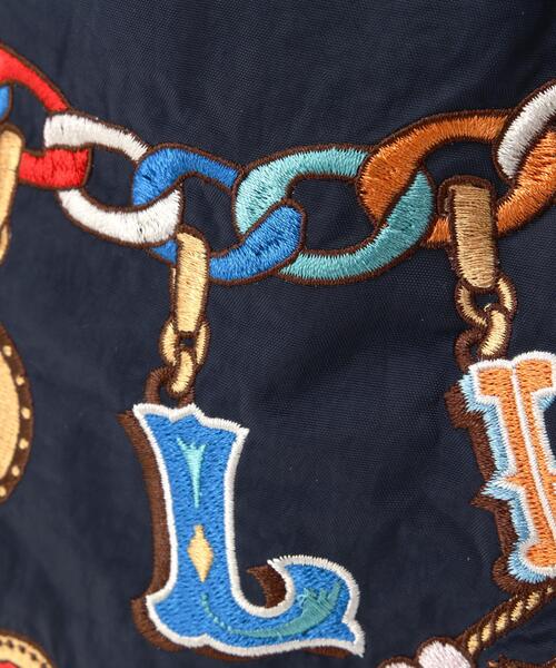 Ball&Chain(ボールアンドチェーン)の「Ball&Chain(ボールアンドチェーン) HORSE CHARM/Mサイズ(エコバッグ/サブバッグ・レディース・ネイビー/ベージュ/オレンジ・F)」の6枚目の写真