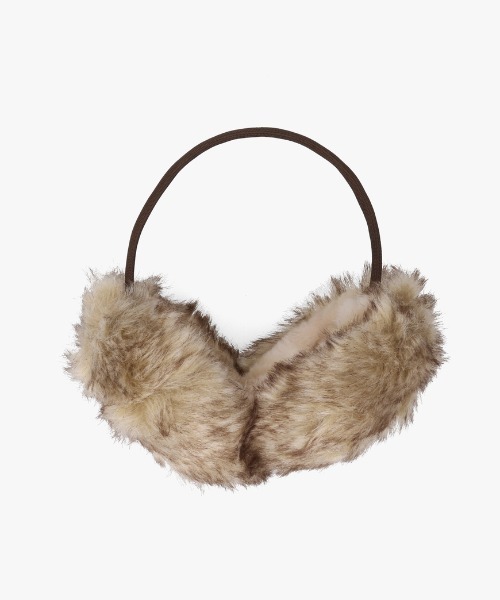 OVERRIDE（オーバーライド）の「OVERRIDE  DONUT EAR MUFF ARM / オーバーライド（イヤーマフ・レディース・ベージュ/グレー・57~59cm）」の2枚目の写真