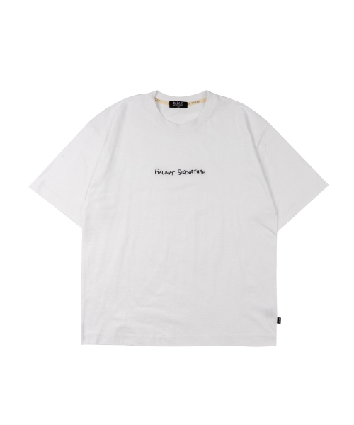 BALANT(バラント)の「シグニチャースローガンベーシックTシャツ - ホワイト(Tシャツ/カットソー・メンズ・その他・LARGE)」の1枚目の写真