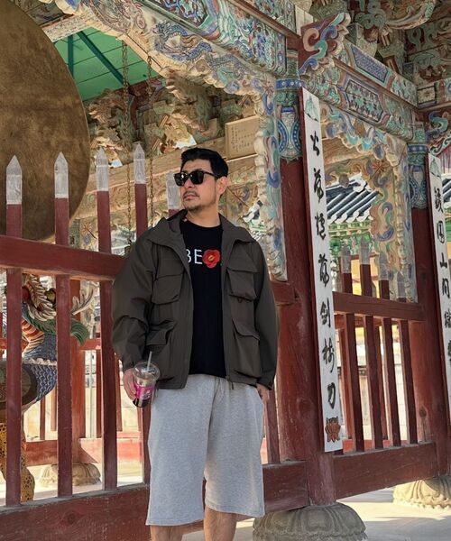 BEOM(ボム)の「ボムドンベクロゴデニムオーバーサイズシャツ(ブルー)(シャツ/ブラウス・メンズ・その他・MEDIUM/LARGE)」の4枚目の写真