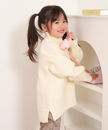 OMNES（オムネス）の「ウォッシャブルラグランニット KIDS（ニット/セーター・キッズ）」