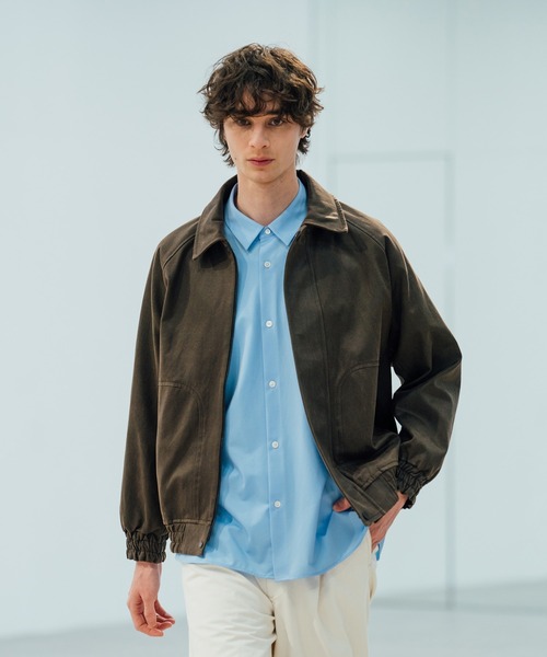 CITY TOKYO(シティトウキョウ)の「【CITY TOKYO/シティートーキョー】KANEMASA KNITレギュラーシャツ(シャツ/ブラウス・メンズ・サックスブルー/ストライプ・3/2/1)」の4枚目の写真