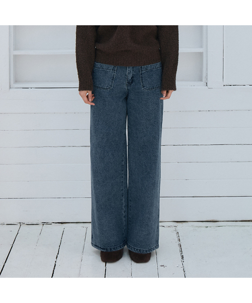 セール】HOWUS｜ホワスのデニムパンツ（ブルー・ネイビー/青色系）通販