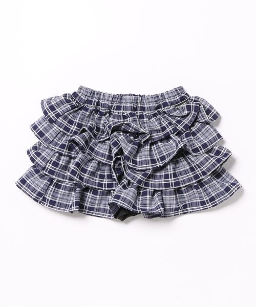 PINKHUNT(ピンクハント)の「PINKHUNT ティアード フリルミニスカート 1228K(スカート・キッズ・ブルー/ホワイト・120cm/130cm/140cm/150cm/160cm)」の17枚目の写真