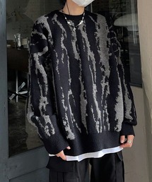 inst.ALL（インストール）の「ニュアンス柄ニットトップス（ニット/セーター）」