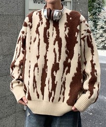 inst.ALL（インストール）の「ニュアンス柄ニットトップス（ニット/セーター）」