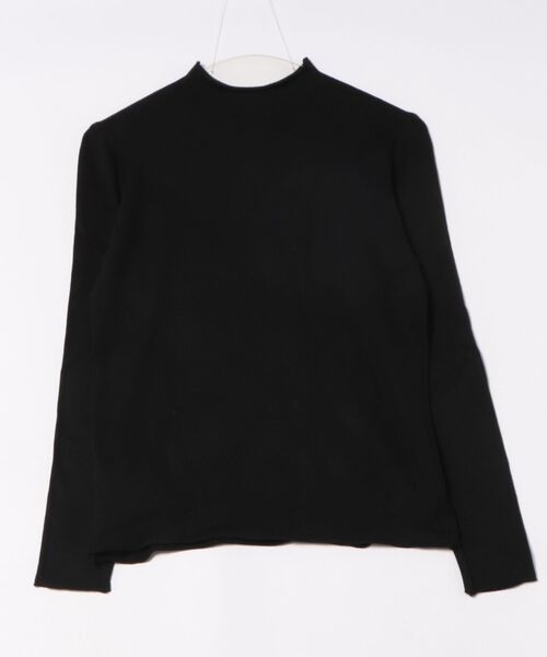 STYLEBLOCK(スタイルブロック)の「メローデザインボトルネックトップス(ニット/セーター・レディース・アイボリー/ブラウン/ベージュ/イエロー/グレー/ブラック・FREE)」の10枚目の写真