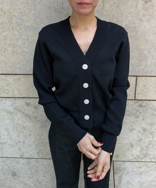 JENNE(ジェンヌ)の「サマーニットカーディガン(カーディガン/ボレロ・レディース・ブラック/ピンク・LARGE/MEDIUM/SMALL)」の9枚目の写真