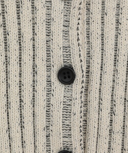 CLANE（クラネ）の「【CLANE/クラネ】W FACE SHORT FRILLED KNIT TOPS/ダブルフェイスショートフリルカーディガン（カーディガン/ボレロ・レディース・ホワイト/グレー/ブラック・1）」の8枚目の写真