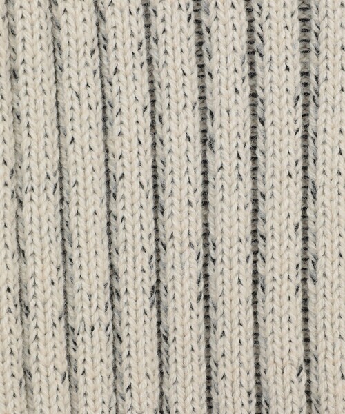 CLANE（クラネ）の「【CLANE/クラネ】W FACE SHORT FRILLED KNIT TOPS/ダブルフェイスショートフリルカーディガン（カーディガン/ボレロ・レディース・ホワイト/グレー/ブラック・1）」の9枚目の写真