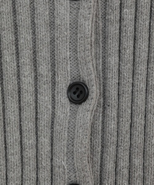 CLANE（クラネ）の「【CLANE/クラネ】W FACE SHORT FRILLED KNIT TOPS/ダブルフェイスショートフリルカーディガン（カーディガン/ボレロ・レディース・ホワイト/グレー/ブラック・1）」の14枚目の写真