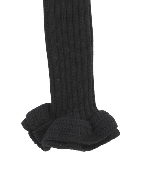 CLANE（クラネ）の「【CLANE/クラネ】W FACE SHORT FRILLED KNIT TOPS/ダブルフェイスショートフリルカーディガン（カーディガン/ボレロ・レディース・ホワイト/グレー/ブラック・1）」の18枚目の写真