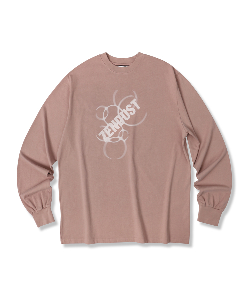 ZENDUST（ジェンダスト）の「Trier Long Sleeve - 8COL（Tシャツ/カットソー・レディース・ブラックミックス/ダークグレー/ブラック×ホワイト/グレー×ホワイト/アイボリー/ライトピンク/ブラック×ピンク/グレー×ピンク・MEDIUM/LARGE）」の18枚目の写真