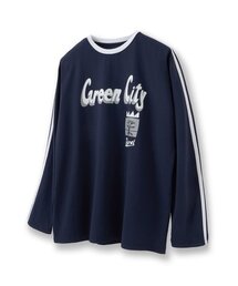 HOOVES（フーブス）の「グリーンシティトラックロングスリーブ[ネイビー]（Tシャツ/カットソー）」