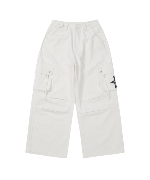 as you are(アズユーアー)の「カーゴフラップコットンパンツアイボリー(その他パンツ・レディース・その他・SMALL/MEDIUM)」の4枚目の写真