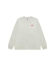 AAPE NOW HEART LONG SLEEVE TEE