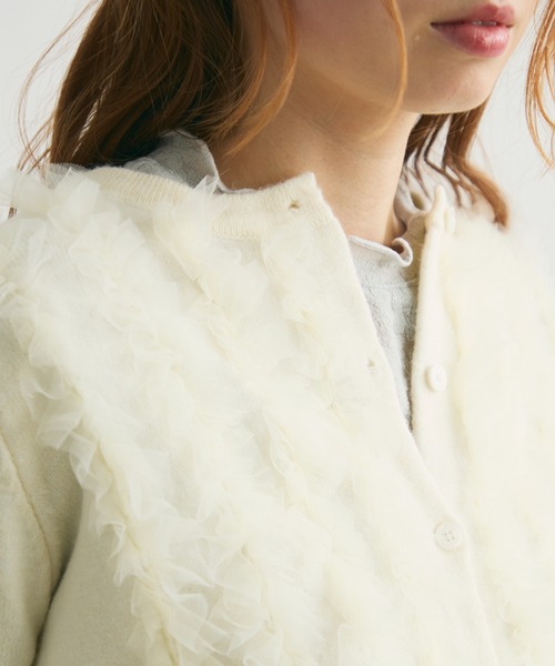 Crisp（クリスプ）の「フラワーエンボスTシャツ（Tシャツ/カットソー・レディース・グリーン/グレー・FREE）」の18枚目の写真