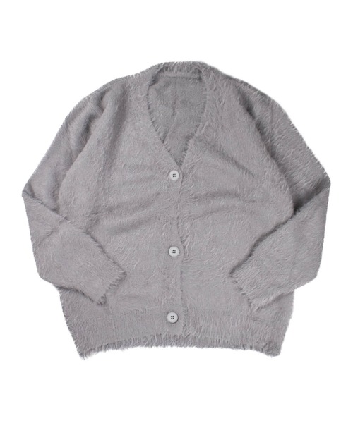 SWITCH BY ARCH(スイッチバイアーチ)の「【W】【it】【SWITCH by ARCH】Shaggy 編み Knit Cardigan(カーディガン/ボレロ・レディース・アイボリー/グレイッシュベージュ・FREE)」の1枚目の写真