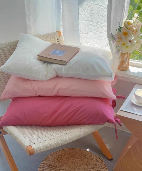 リボン無地ピローケース（寝具）｜IRADOWL（アイラドール）の